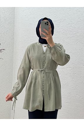 پیراهن حجاب رنگی زنانه اورسایز MİHRA STORE - کد 946646519
