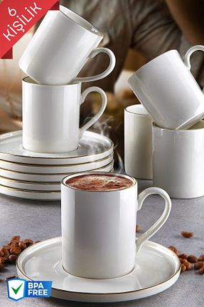 فنجان قهوه سفید 6 نفره Nandy Home - کد 946679713