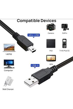 کابل و آداپتور مشکی Derwell - کد 946688736
