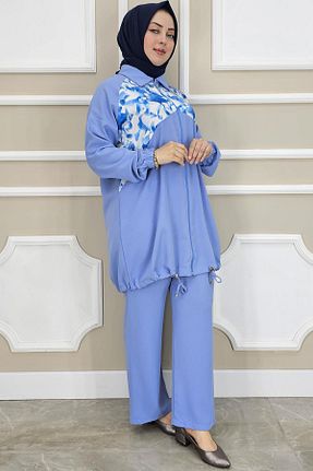 ست بالاتنه و پائین تنه حجاب رنگی زنانه رگولار PYS - کد 946684988