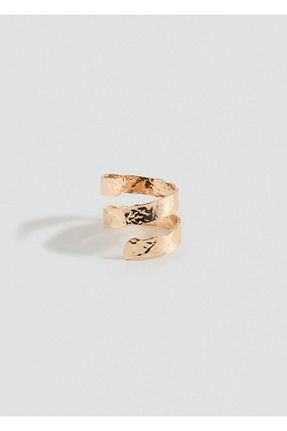 انگشتر جواهر طلائی زنانه سنگ طبیعی MANGO Teen - کد 947159294