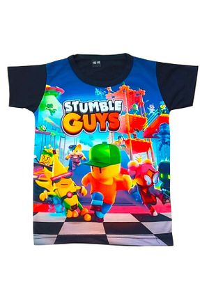 تیشرت رنگی بچه گانه Relaxed Stumble Guys - کد 946739454