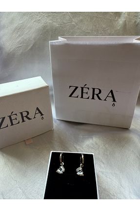 گوشواره نقره آبی زنانه 925 عیار zera - کد 946756099