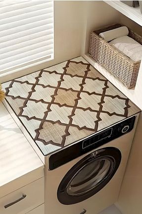 نظم دهنده حمام بژ پلی استر Getcarpet - کد 946790517