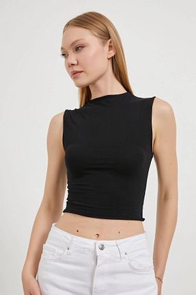 بادی مشکی زنانه یقه ایستاده dubera creative - کد 946799208