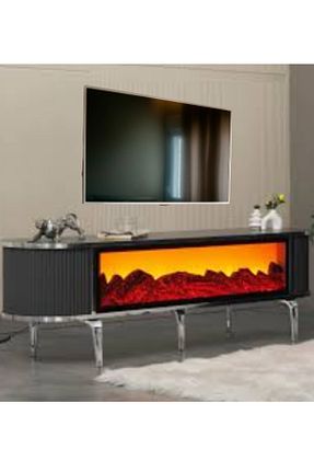 میز و پایه تلویزیون طوسی Suntalam SEDAŞ LIVING UNITS - کد 947445424