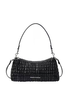 کیف دوشی مشکی زنانه چرم مصنوعی Calvin Klein - کد 943516156