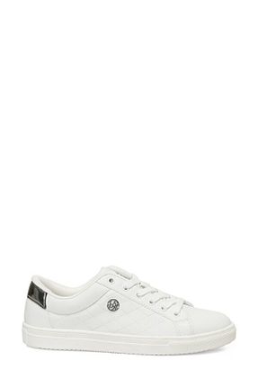 کفش اسنیکر سفید زنانه بند دار U.S. Polo Assn. - کد 894018495