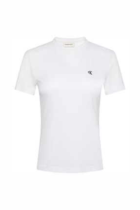 تیشرت رنگی زنانه رگولار Calvin Klein - کد 946966061