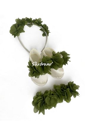 تاج خاکی زنانه SavBrand - کد 947098106