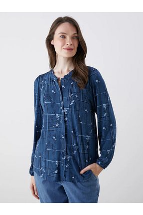 بلوز سفید زنانه ساده LC Waikiki - کد 947160053