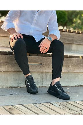 کفش اسنیکر رنگی مردانه چرم اصل ByItallanoshoes - کد 947142621
