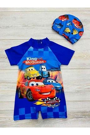 مایو سرمه ای بچه گانه پلی استر Kids - کد 947558976