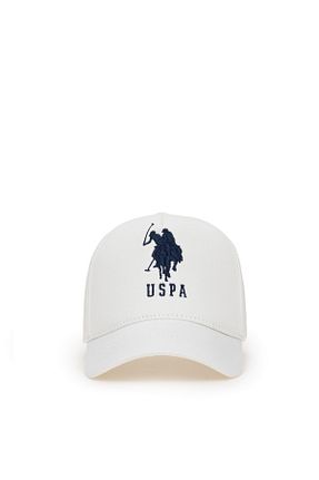 کلاه سفید بچه گانه پنبه ای U.S. Polo Assn. - کد 947399085