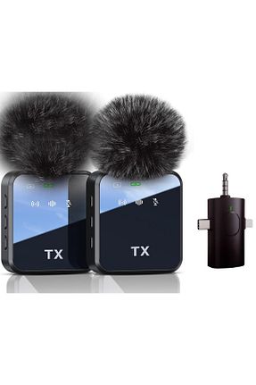 میکروفون کامپیوتر مشکی Coverzone - کد 947400678
