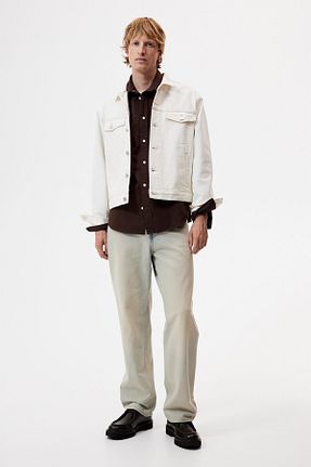 شلوار جین آبی مردانه پاچه لوله تفنگی H&M - کد 874743202