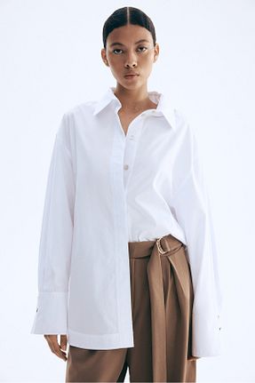 شلوار قهوه ای زنانه پلی استر H&M - کد 931818512