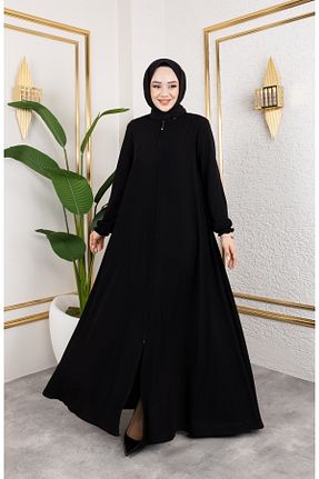 کلاه و ابایا مشکی زنانه مخلوط پلی استر Butik - کد 929261093