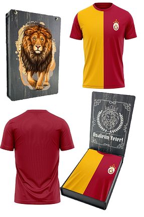 تیشرت قرمز مردانه رگولار Galatasaray - کد 947351812