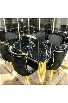 ست میز ناهارخوری مشکی atölye ali antal - کد 944355337