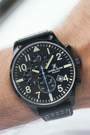 ساعت مچی مشکی مردانه 46 میلی متر Daniel Klein - کد 947632673