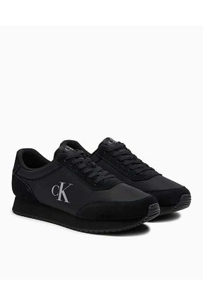 کفش اسنیکر مشکی مردانه بند دار Calvin Klein - کد 852754036