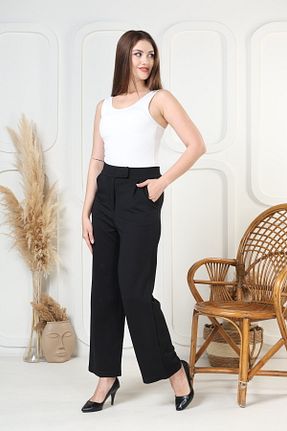 شلوار مشکی زنانه بافتنی MODA - کد 936733988