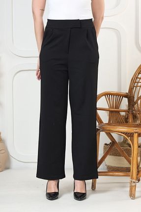 شلوار مشکی زنانه بافتنی MODA - کد 936733988