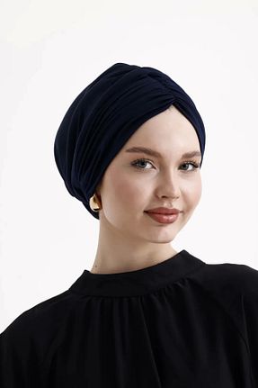 کلاه شنای حجاب سرمه ای زنانه ladrans - کد 849148139