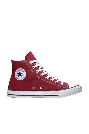 کفش اسنیکر زرشکی زنانه بند دار Converse - کد 1033247