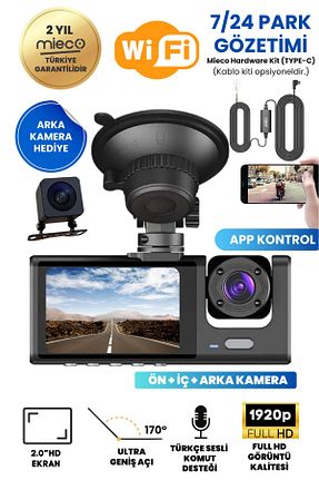 دوربین داخلی خودرو Wi-Fi Mieco - کد 936660682