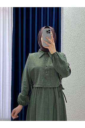 لباس حجاب رنگی زنانه اورسایز MİHRA STORE - کد 941005491