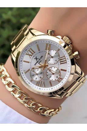 ساعت مچی طلائی زنانه 36-40 میلی متر Daniel Klein - کد 350878783