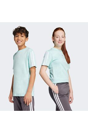 تیشرت فیروزه ای بچه گانه رگولار adidas - کد 934289671