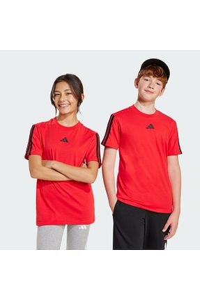 تیشرت اسپرت قرمز بچه گانه رگولار adidas - کد 898190892