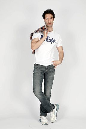 شلوار جین سرمه ای مردانه پاچه لوله تفنگی Lee Cooper - کد 849752489