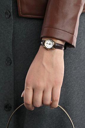 ساعت مچی قهوه ای زنانه زیر 20 میلی متر Casio - کد 771349
