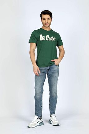شلوار جین سبز مردانه پاچه ساده Lee Cooper - کد 824322475