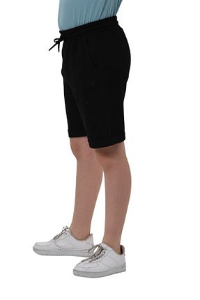 شلوارک و برمودا مشکی بچه گانه رگولار ERDEM KIDS - کد 929573119
