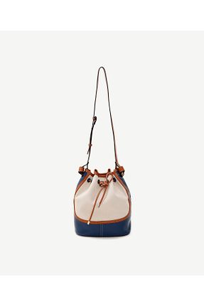 کیف دوشی بژ زنانه پارچه ای Yargıcı - کد 923173242