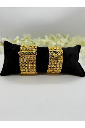 دستبند جواهر زرد زنانه روکش طلا Constanza Exclusive - کد 948426649