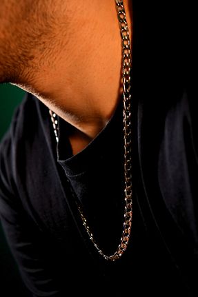 گردنبند استیل ( فولاد ) طوسی مردانه استیل (فولاد) signoraerica - کد 930141306