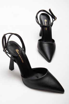کفش پاشنه بلند کلاسیک مشکی زنانه چرم مصنوعی Entella Store - کد 944149712