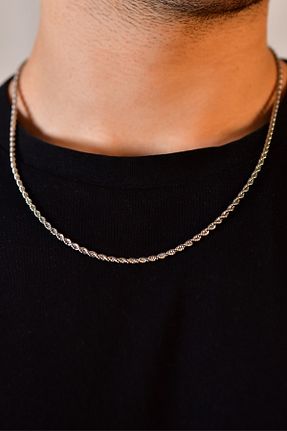 گردنبند استیل ( فولاد ) طوسی زنانه استیل (فولاد) signoraerica - کد 930297002