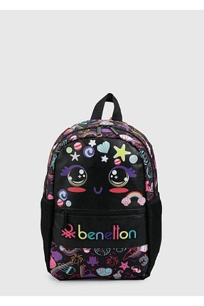 کیف مدرسه مشکی بچه گانه United Colors of Benetton - کد 800213128
