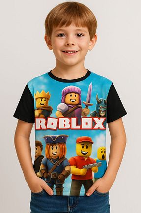 تیشرت رنگی بچه گانه Relaxed Roblox - کد 922446105