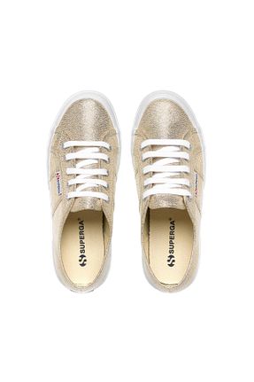 کفش اسنیکر زرد بچه گانه بند دار Superga - کد 701514456
