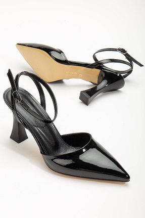 کفش استایلیتو مشکی پاشنه نازک SUİNS SHOES - کد 805229889
