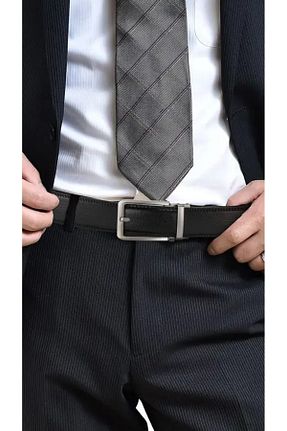 کمربند مشکی مردانه BUCKLEFY - کد 866310634