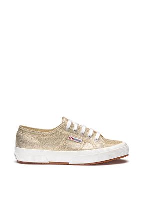 کفش اسنیکر زرد بچه گانه بند دار Superga - کد 701514456